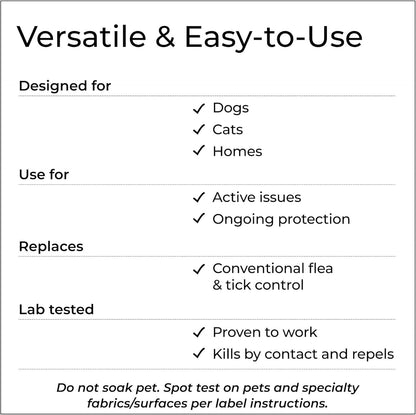 Wondercide Flea, Tick & Mosquito Control Spray for Pets + Home, 4 oz, Cedar