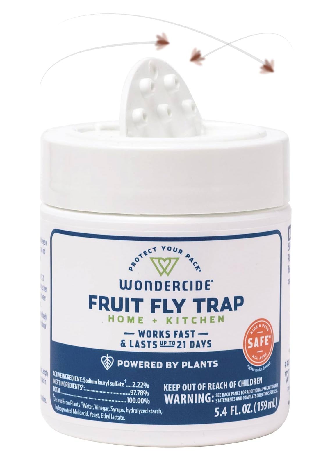 wondercide fruit fly trap home + kitchen