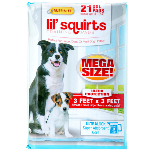 Lil' Squirts Mega Size Training Pads, XXL, 21 count