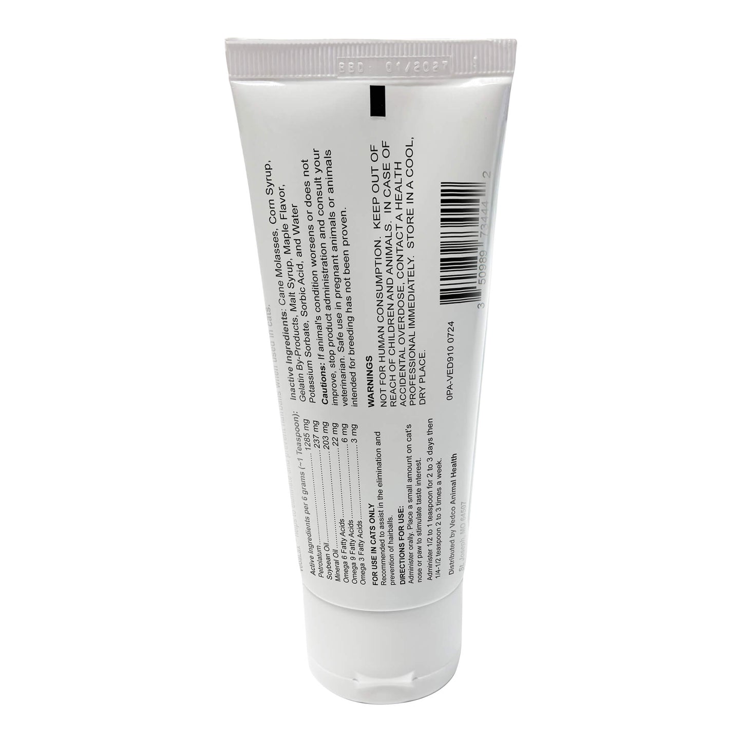 vedalax oral gel 2.50oz maple