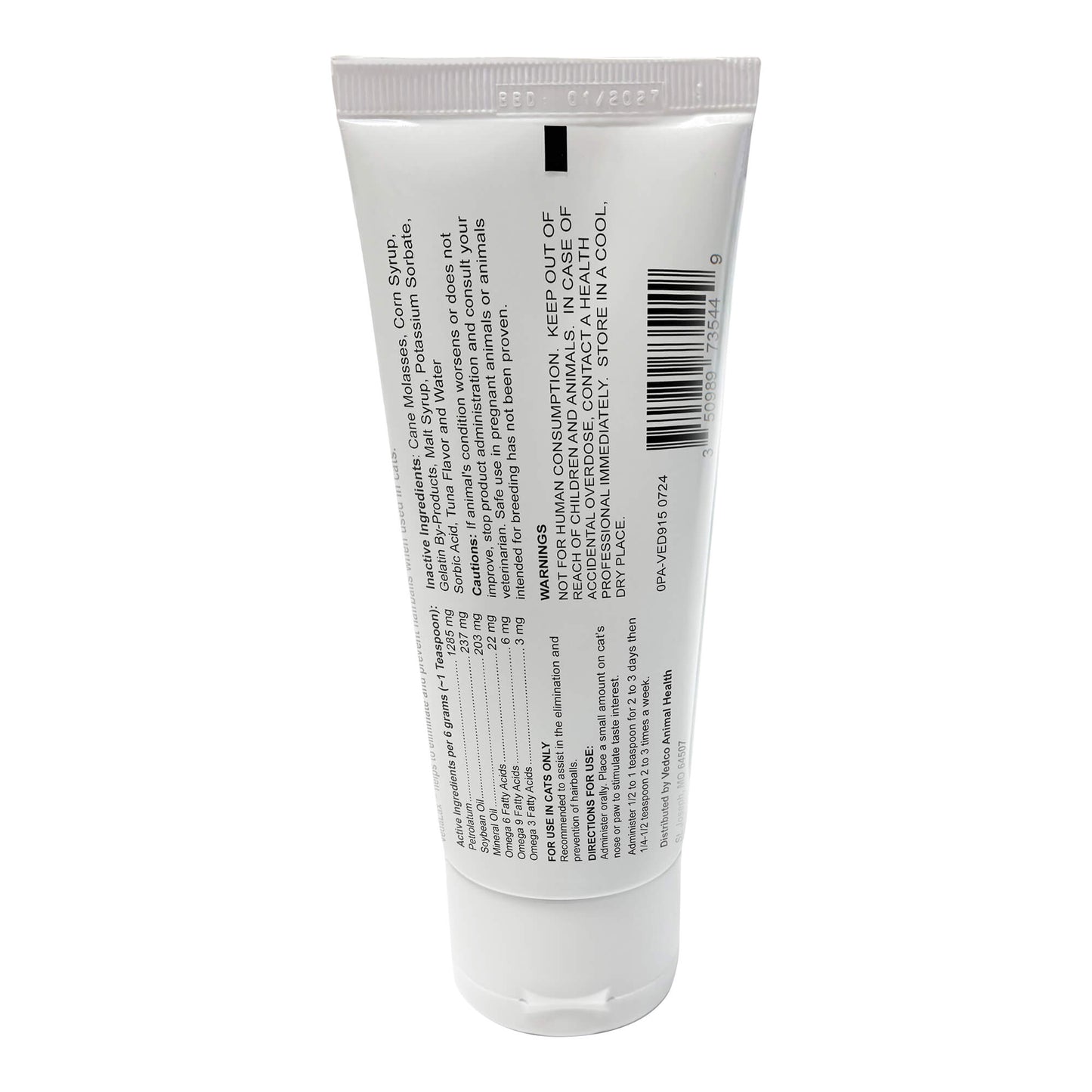 vedalax oral gel 2.50oz tuna