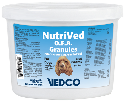 Nutrived OFA Granuales, Dogs, 650g