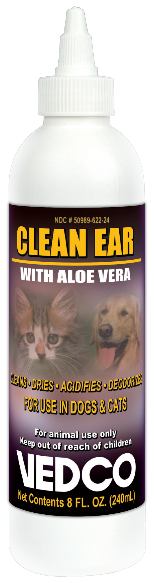Clean Ear w/ Aloe Vera, 8oz