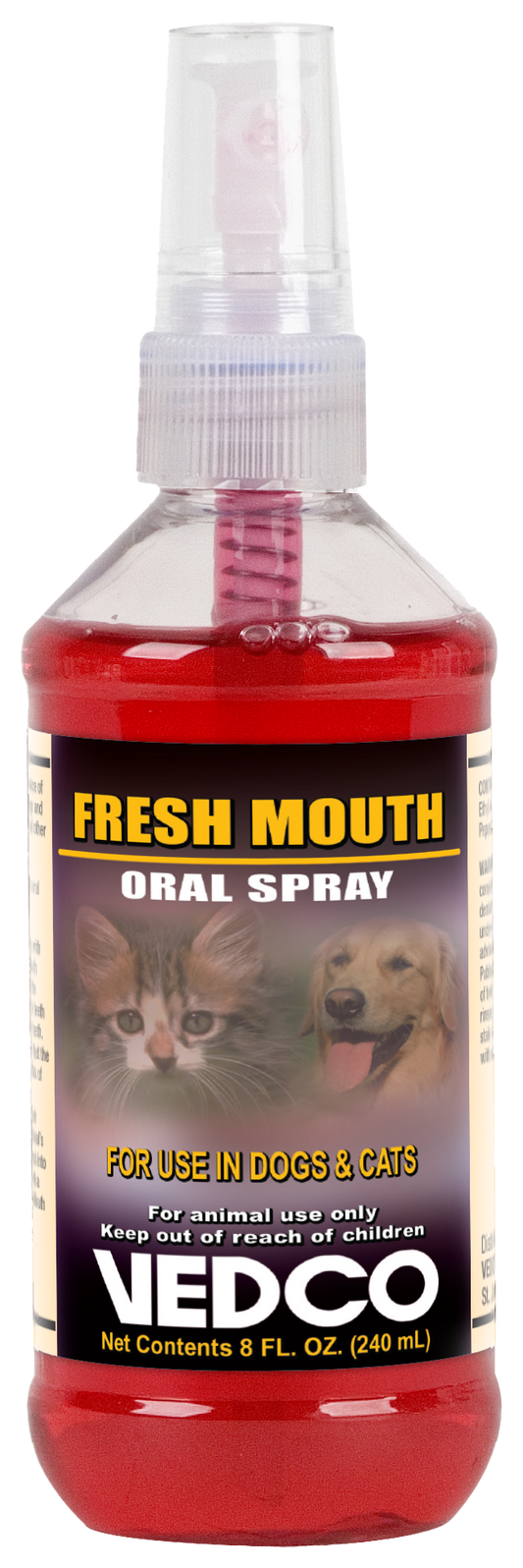 Fresh Mouth Oral Spray, 8oz