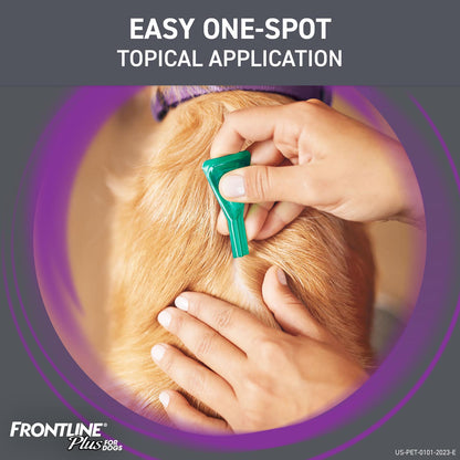 Frontline Plus dog 23-44# (3pk)