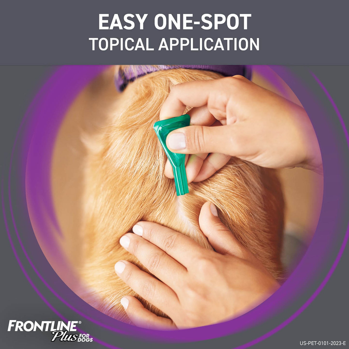 frontline plus dog 89-132# (3pk)
