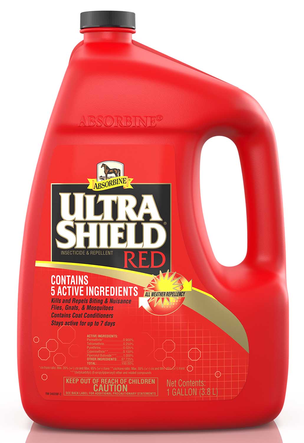ultrashield red, gallon