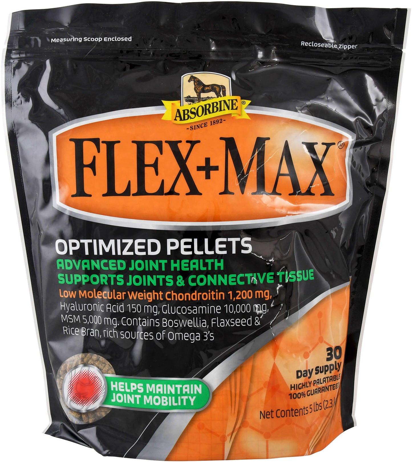 flex + max pellets, 5 lb, 30-day supply