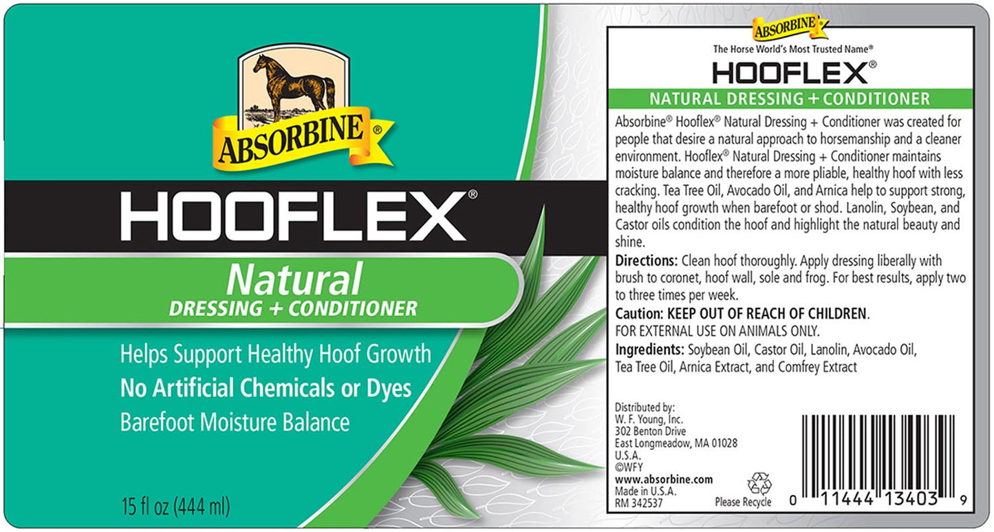 hooflex natural dressing and conditioner 15oz