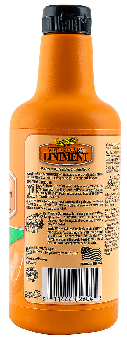 ** Absorbine Vet Liniment 16oz 427780