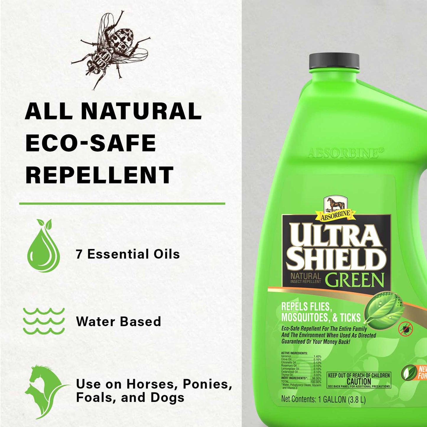 ultrashield green, gallon