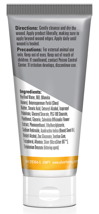 Silver Honey Rapid Wound Repair, Ointment, 2 oz