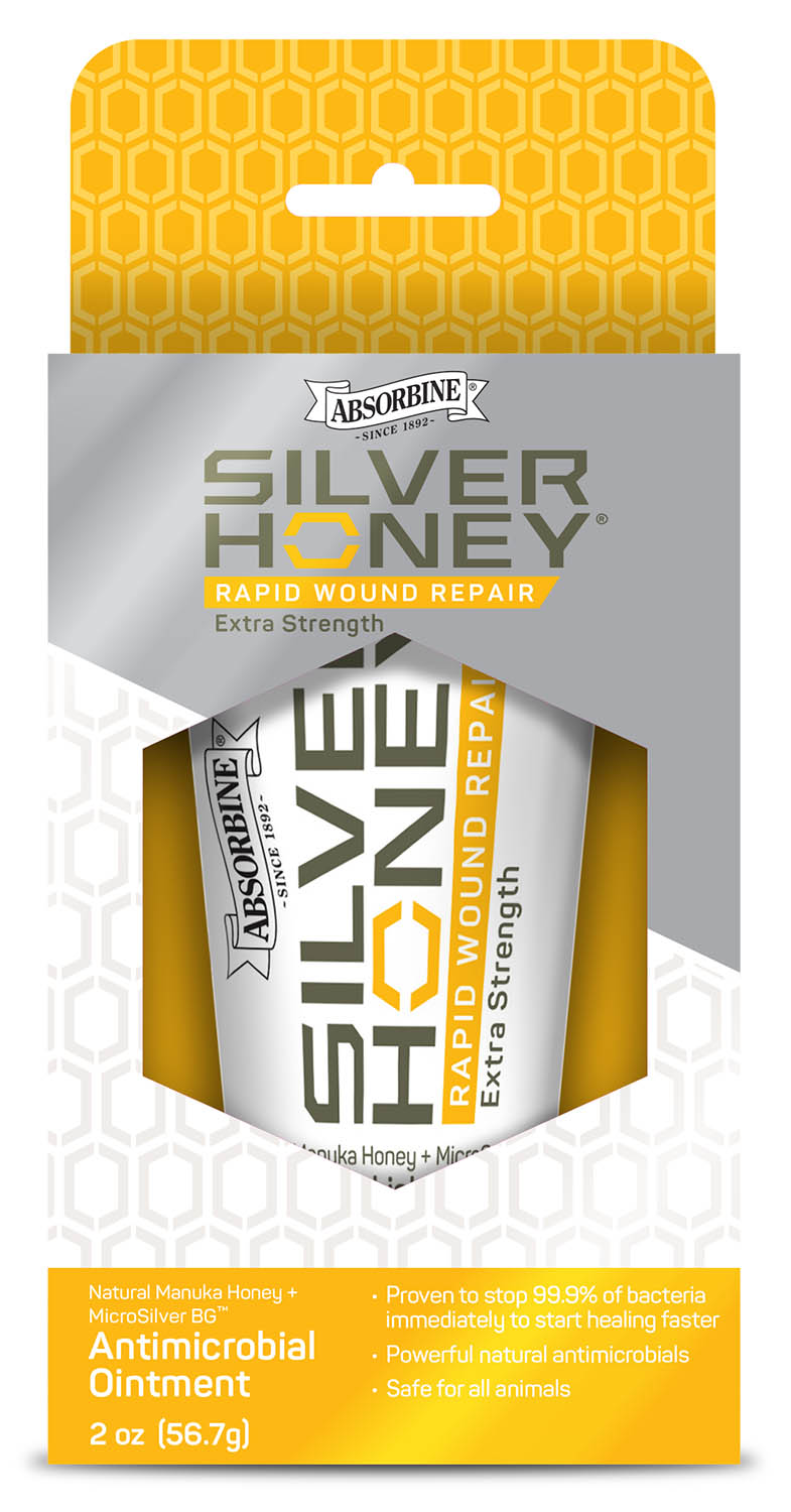 silver honey rapid wound repair, ointment, 2 oz
