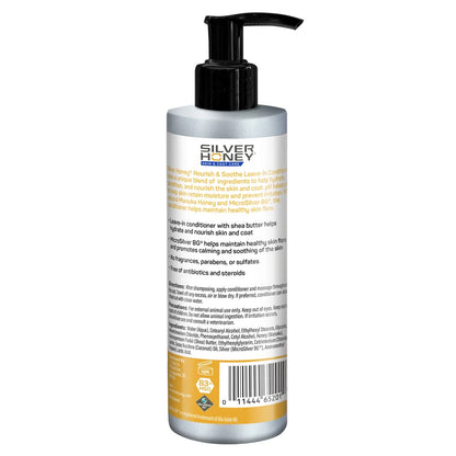 Silver Honey Skin & Coat Care Leave-In Conditioner 16 fl oz (473 ml) Pump Bottle