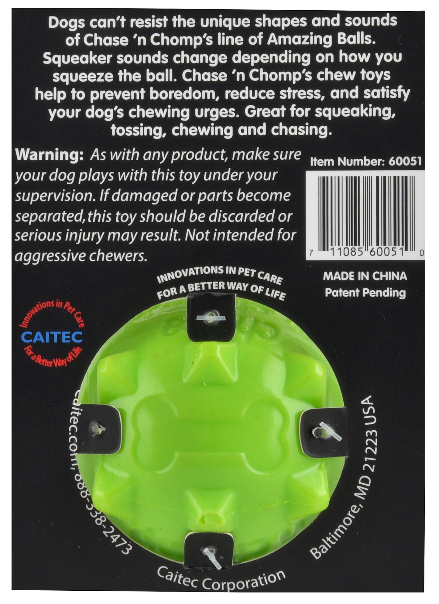amazing knobbleball, 2.5"