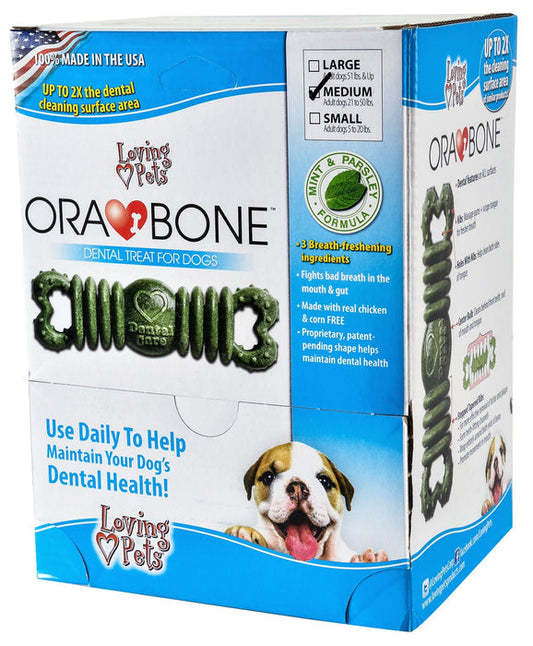 Ora-Bone Dental Treats for Dogs, 30ct med