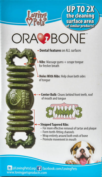 Ora-Bone Dental Treats for Dogs, 30ct med
