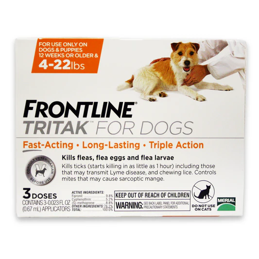 frontline tritak dog/puppy, 3 month