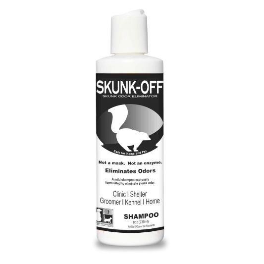 skunk-off  skunk odor eliminator shampoo  8 oz
